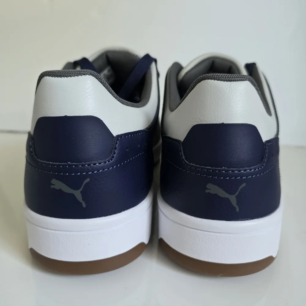 Puma Rebound Joy Low Top Sneakers Blue White Gray Men's Size 11